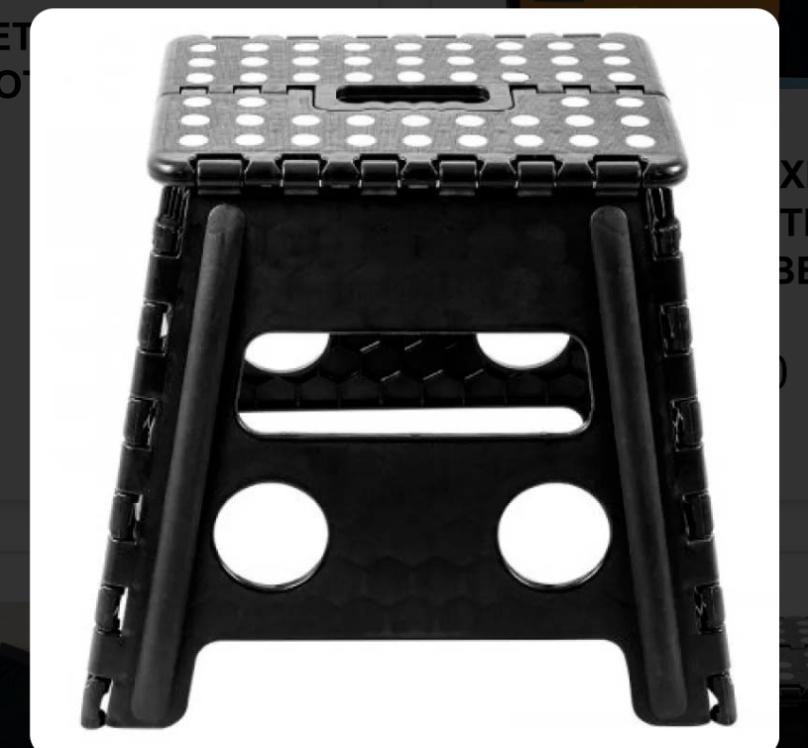 BUTACO PLEGABLE DE UN PASO